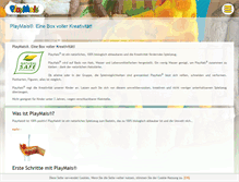 Tablet Screenshot of playmais.at